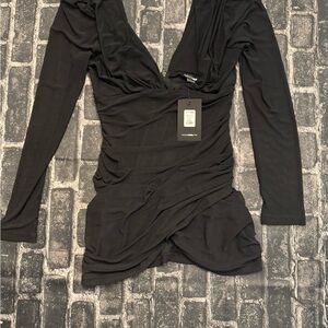 Fashion Nova Black Mini Dress